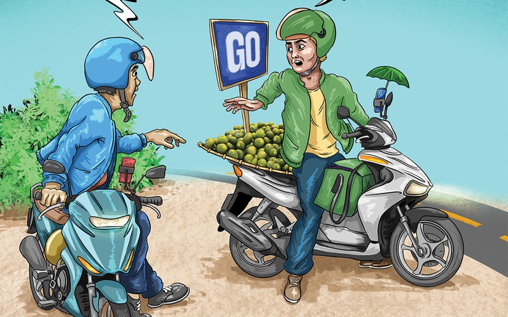 Ông chồng và bác tài cùng chung nỗi niềm 'chờ đợi và chờ đợi' - Ảnh 1.