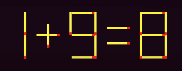 Thử tài IQ: Di chuyển hai que diêm để 5-3=1 thành phép tính đúng - Ảnh 2.