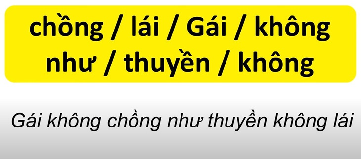 Thử tài tiếng Việt: Sắp xếp các từ sau thành câu có nghĩa (P125) - Ảnh 1.