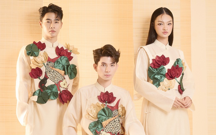 Lương Thùy Linh và váy bánh xèo: Chuyện kể từ trái tim của NTK Nguyễn Minh Công - Ảnh 8.