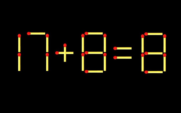 Thử tài IQ: Di chuyển một que diêm để 3+18=7 thành phép tính đúng - Ảnh 9.