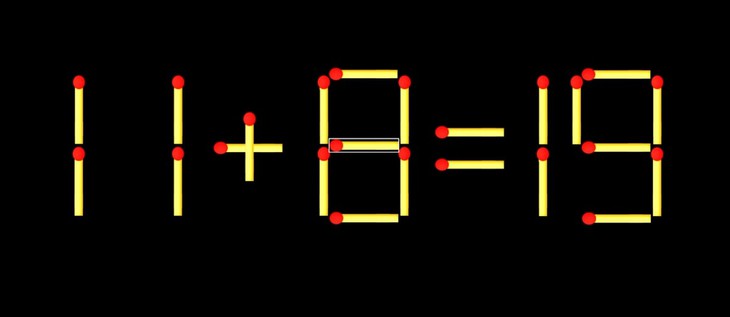 Thử tài IQ: Di chuyển một que diêm để 12+18=9 thành phép tính đúng - Ảnh 1.