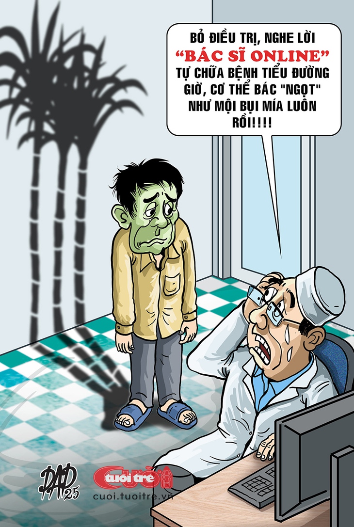 Cơ thể ngọt như bụi mía nhờ bác sĩ online - Ảnh 1.