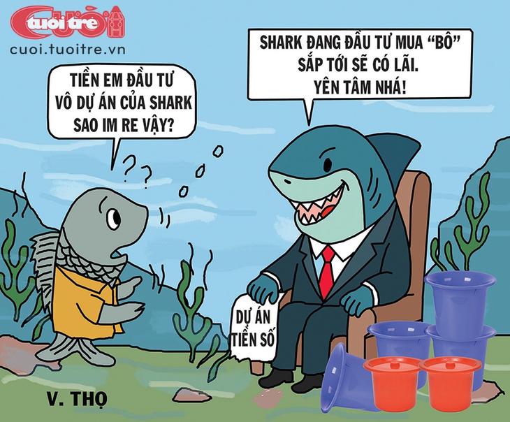 Shark biến dự án tiền số thành dự án 'úp bô' - Ảnh 1.
