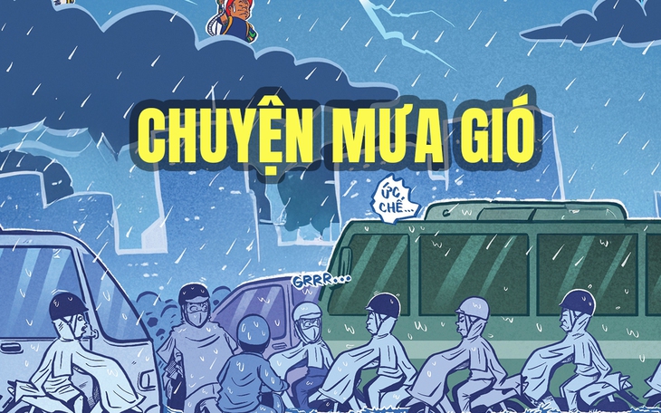 Ai cũng là 'Mã tiểu dã' trong mùa mưa - Ảnh 2.