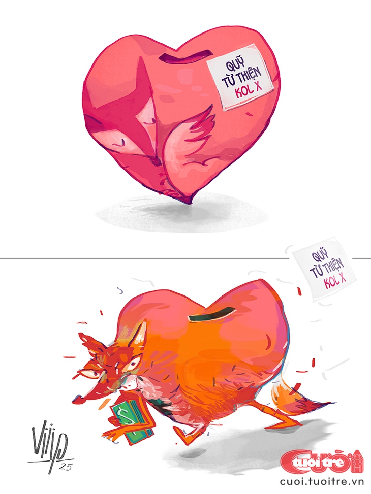 Quỹ từ thiện của một KOL - Ảnh 1.