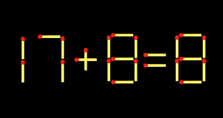Thử tài IQ: Di chuyển một que diêm để 15+4=8 thành phép tính đúng - Ảnh 5.