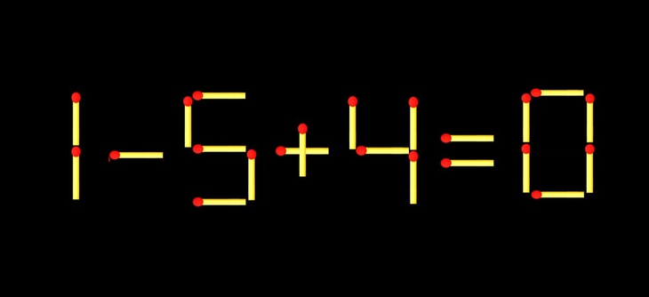 Thử tài IQ: Di chuyển một que diêm để 15+4=8 thành phép tính đúng - Ảnh 2.