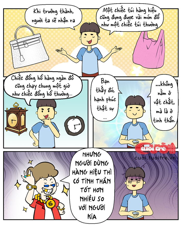 Hàng hiệu cũng như hàng thường thôi - Ảnh 1.