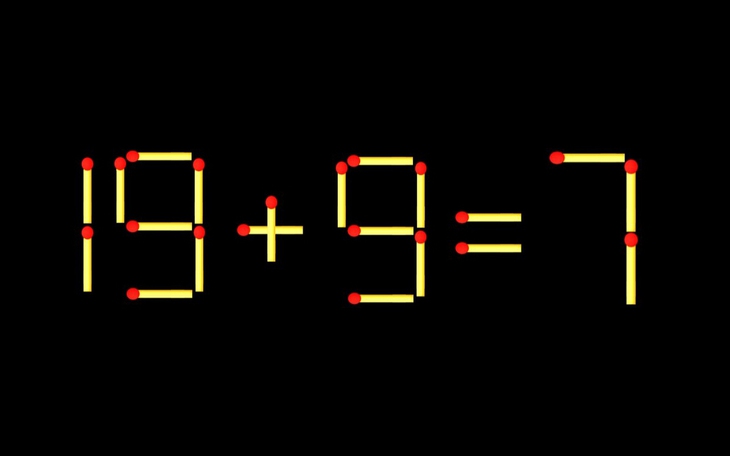 Thử tài IQ: Di chuyển một que diêm để 8+18=7 thành phép tính đúng - Ảnh 9.