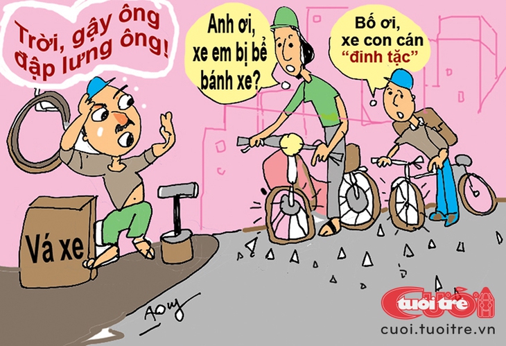 Đinh tặc xài đồ inox, vô hiệu hóa xe hút đinh - Ảnh 2.