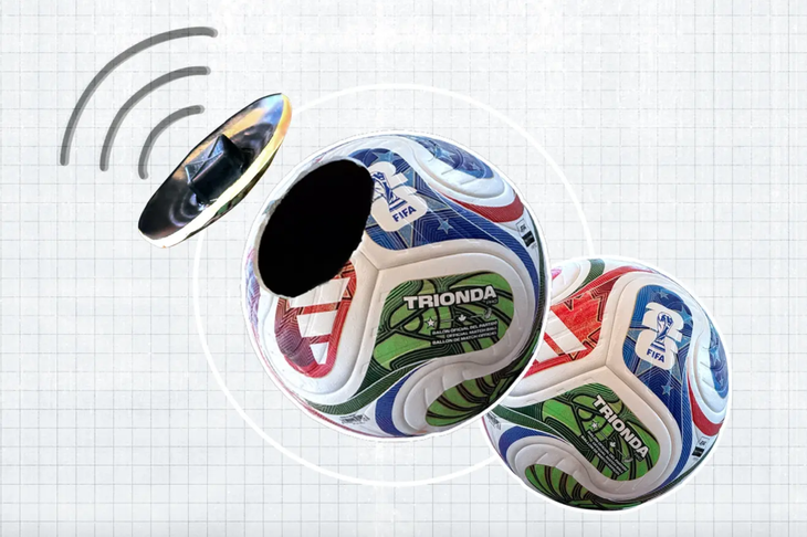 Quả bóng chính thức World Cup 2026 'Trionda' sở hữu chip tối tân - Ảnh 1.