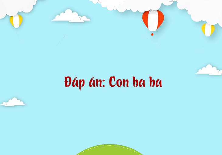 câu đố - Ảnh 1.