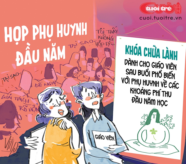 Các khoản thu đầu năm làm khổ giáo viên - Ảnh 2.