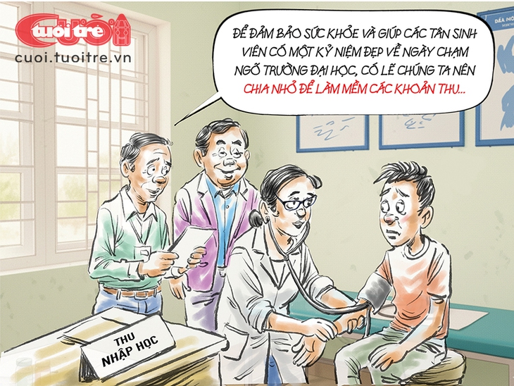 Trường đại học 'làm mềm' khoản thu đầu năm - Ảnh 1.