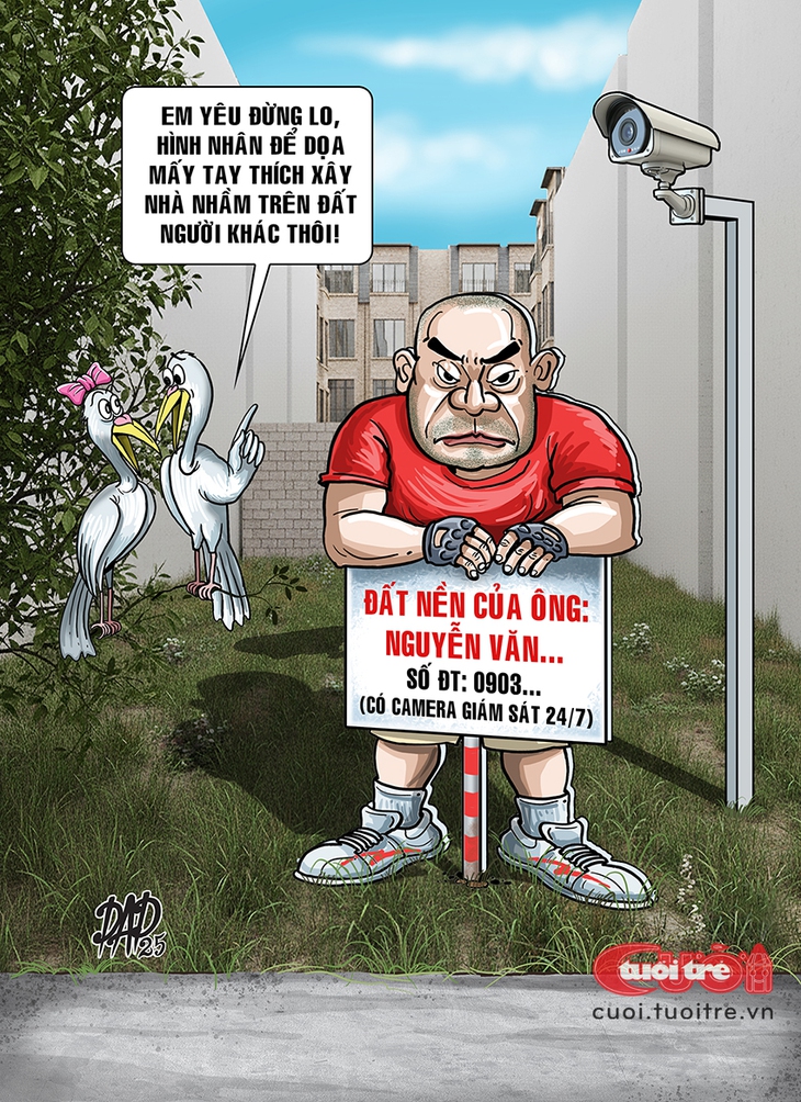 Giải pháp 'bù nhìn' chống xây nhà nhầm đất - Ảnh 1.