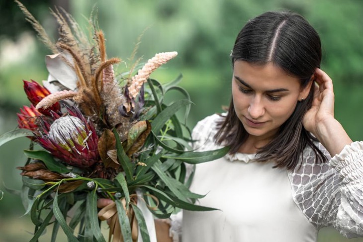 hoa cưới - Ảnh 1.