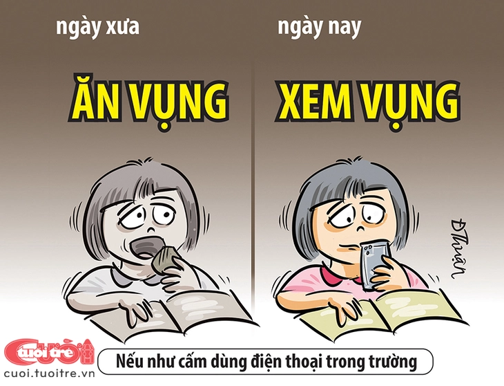 Ngày xưa ăn vụng, ngày nay xem vụng - Ảnh 1.