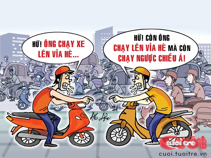 Người đi bộ cầu xin được đi bộ trên... vỉa hè - Ảnh 2.