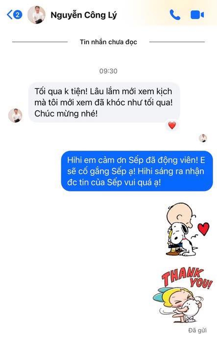 Công Lý khiến vợ kém 15 tuổi bật khóc vì một tin nhắn   - Ảnh 2.