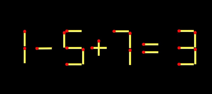 Thử tài IQ: Di chuyển một que diêm để 15-18=9 thành phép tính đúng - Ảnh 1.
