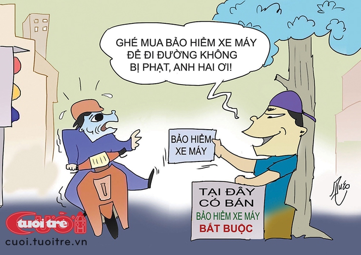 Bảo hiểm xe máy bắt buộc hay tự nguyện? - Ảnh 1.