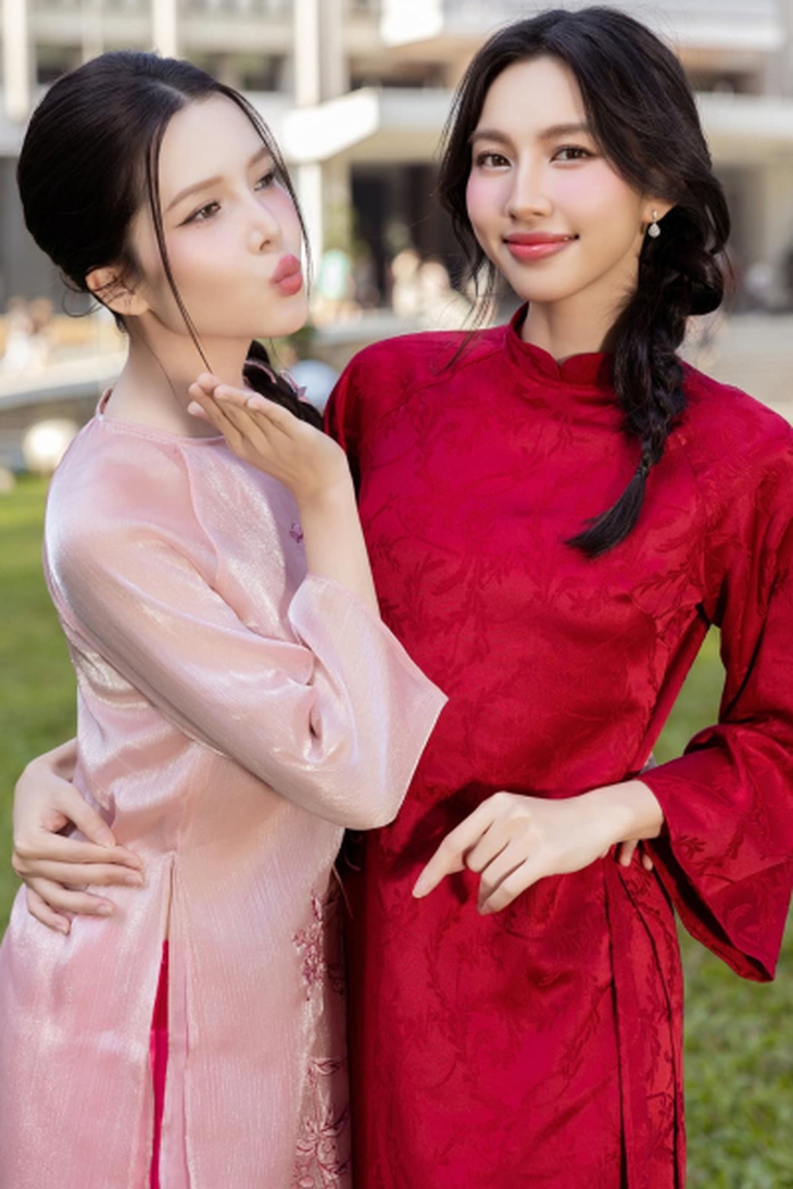 Hoa khôi mang xấp tài liệu đến phiên tòa xét xử Thùy Tiên là ai? - Ảnh 3.