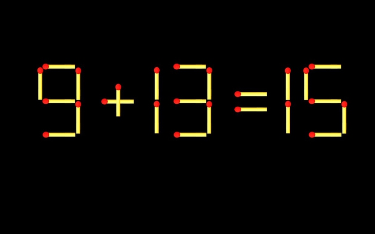 Thử tài IQ: Di chuyển một que diêm để 9+11=18 thành phép tính đúng - Ảnh 8.