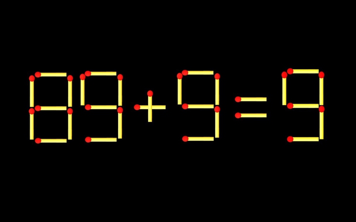 Thử tài IQ: Di chuyển một que diêm để 9+9=6 thành phép tính đúng - Ảnh 8.