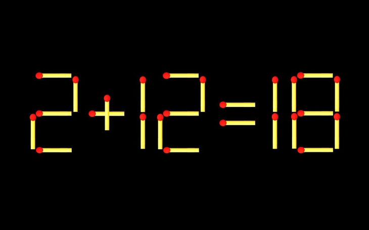 Thử tài IQ: Di chuyển một que diêm để 9+9=6 thành phép tính đúng - Ảnh 7.
