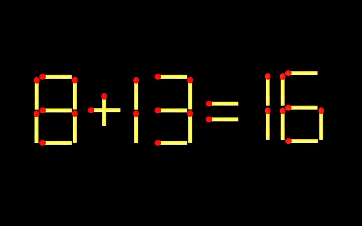 Thử tài IQ: Di chuyển một que diêm để 19+8=8 thành phép tính đúng - Ảnh 9.