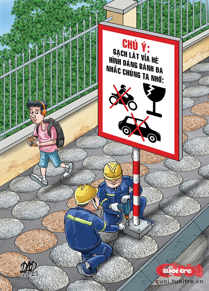 Vỉa hè bánh đa... giòn rụm - Ảnh 1.