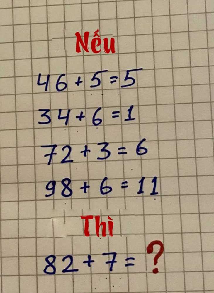 câu đố - Ảnh 1.