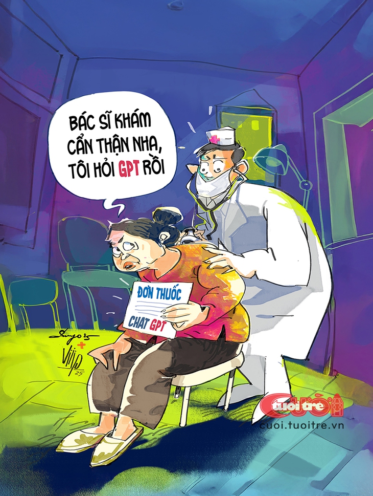 Dằn mặt bác sĩ bằng ChatGPT - Ảnh 1.