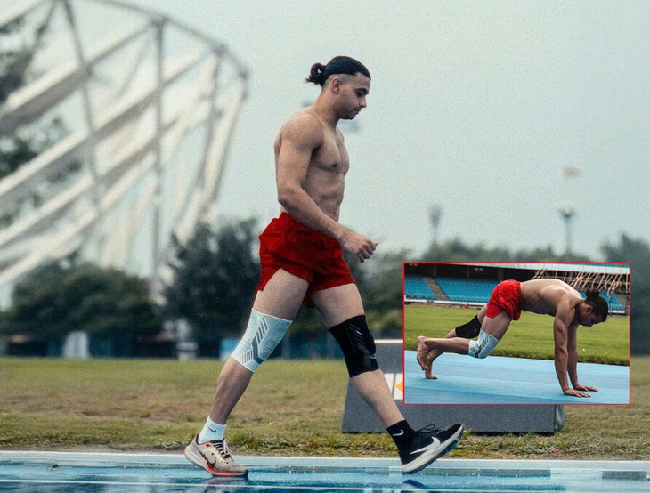 Người đàn ông Ấn Độ lập kỷ lục chạy marathon bằng bài tập burpee - Ảnh 1.