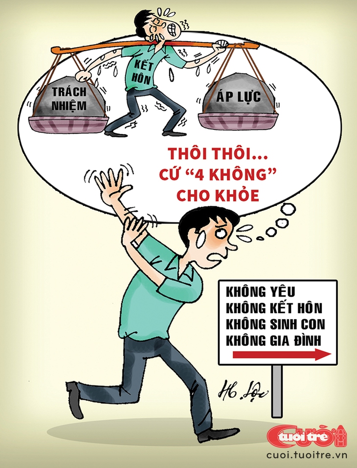 Thất nghiệp vì trào lưu 4 không: Không yêu, không cưới, không con, không gia đình - Ảnh 1.