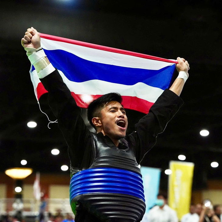 VĐV pencak silat Malaysia kiện 2 lần mới đoạt lại HCV từ Thái Lan ở SEA Games 33 - Ảnh 1.