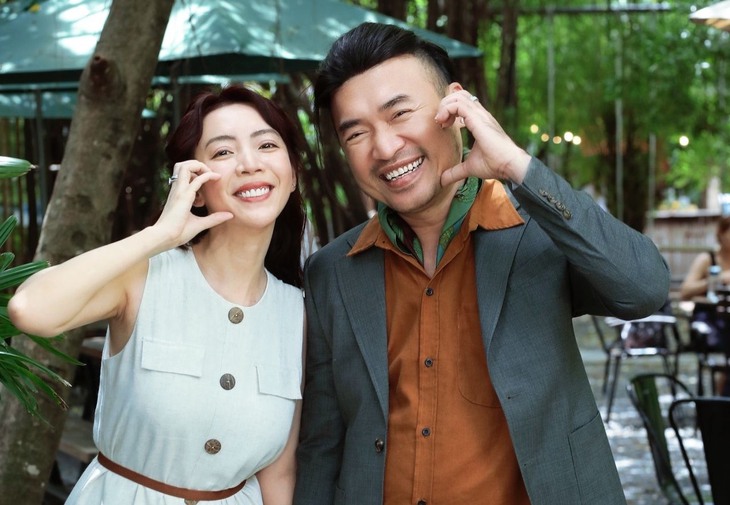 Thu Trang được Tiến Luật 'cơm bưng nước rót' khi làm phim  - Ảnh 1.