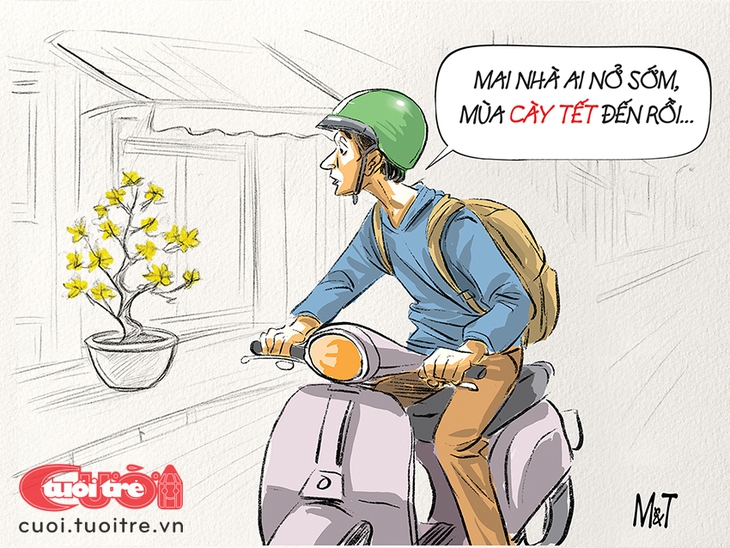 Chưa Noel đã phải lo cái Tết - Ảnh 1.