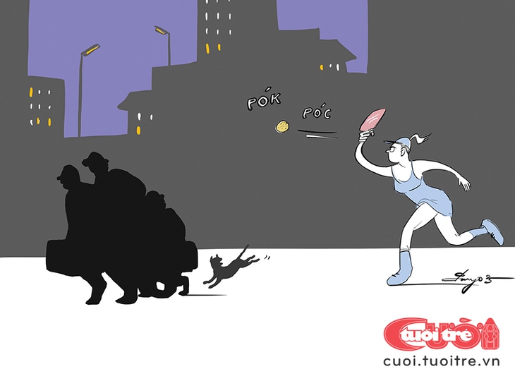 Ô nhiễm tiếng ồn: Pickleball cạnh tranh với karaoke - Ảnh 1.