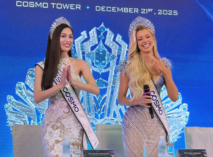 Tân 'Miss Cosmo 2025': Chạm tay vào vương miện, tôi tưởng mình đang mơ - Ảnh 1.