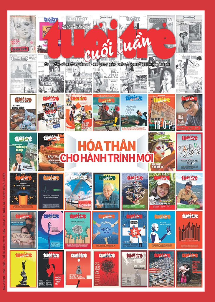 Tuổi Trẻ Cuối Tuần số 50-2025: Hóa thân cho hành trình mới - Ảnh 1.