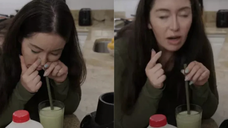 Người phụ nữ 'nghiện' ăn bằng... đường mũi - Ảnh 1.