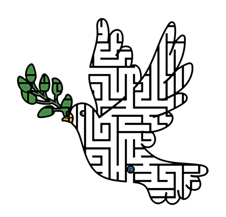 Chào 2026 với… mê cung hòa bình - Ảnh 4.