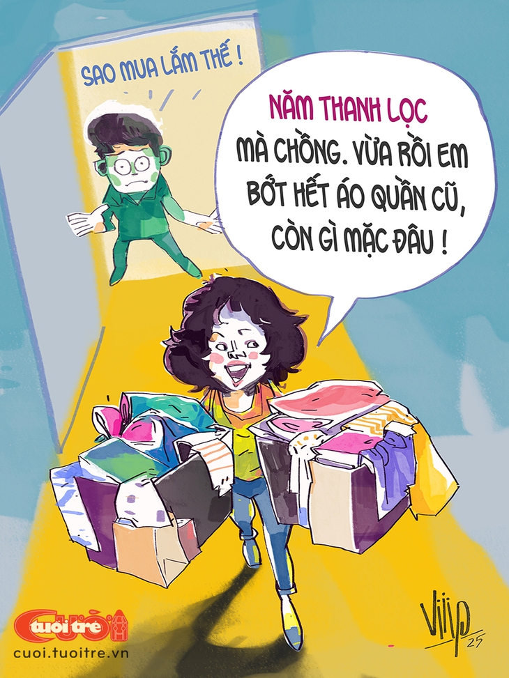 Tranh thủ mua sắm trong những ngày cuối năm thanh lọc - Ảnh 1.