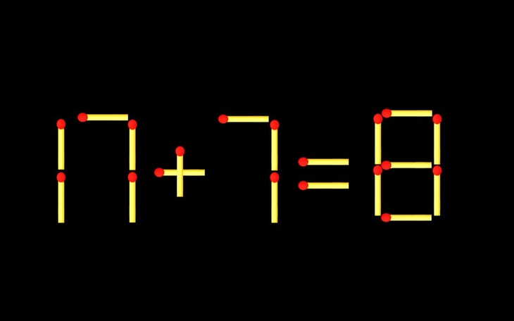 Thử tài IQ: Di chuyển một que diêm để 8+6=6 thành phép tính đúng - Ảnh 9.