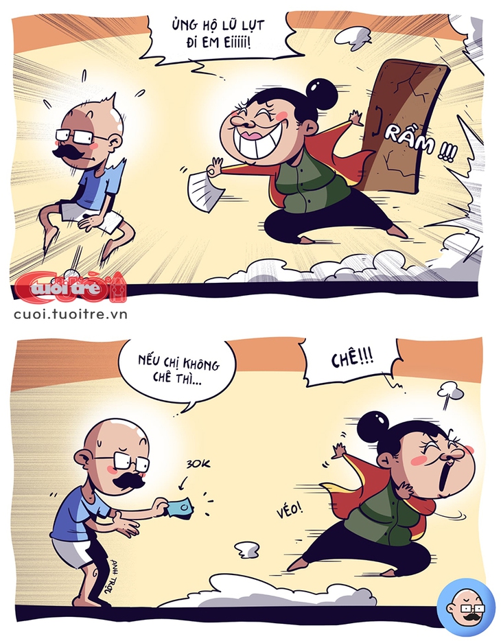 Khi ủng hộ tự nguyện được áp 'giá sàn' - Ảnh 1.