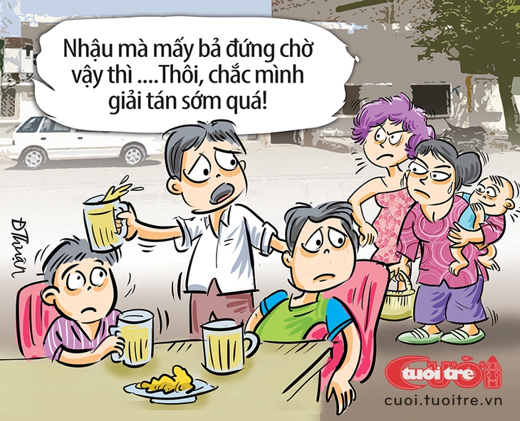 Bợm nhậu than 'mất ngon với mấy bả!' - Ảnh 1.