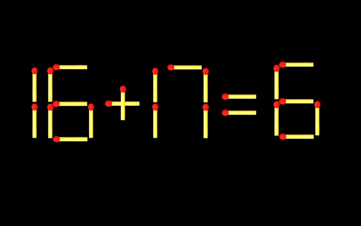 Thử tài IQ: Di chuyển một que diêm để 8+6=6 thành phép tính đúng - Ảnh 7.