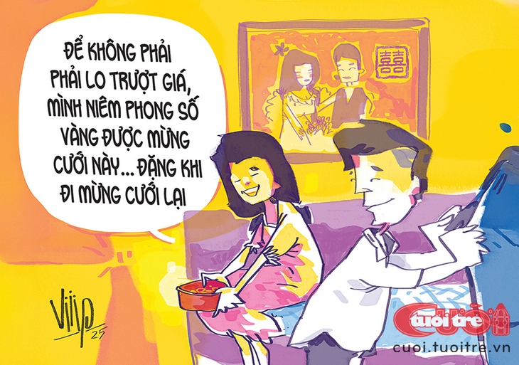 Mừng cưới bằng vàng thế nào cho khỏi lỗ? - Ảnh 1.